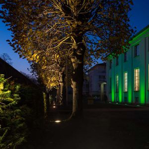 luce da incasso a pavimento / LED / tonda / da esterno