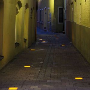 pavimentazione in vetro / in acciaio inossidabile / antiscivolo / luminosa