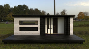 casa modulare / rimorchiabile / moderna / a due piani