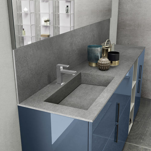 Lavabo Da Incasso C Baxar In Ceramica Rettangolare Moderno