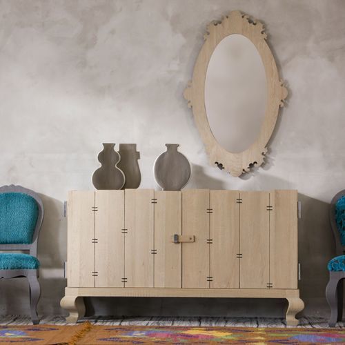 Credenza Contemporanea Haute Couture Lando In Rovere In Legno