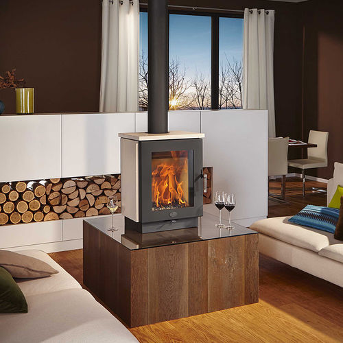 Stufa A Legna Lille Basic Max Blank Gmbh A Pellet Kw