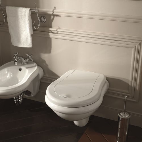 WC Sospeso RETRO Ws Bath Collections In Ceramica Con Sciacquone