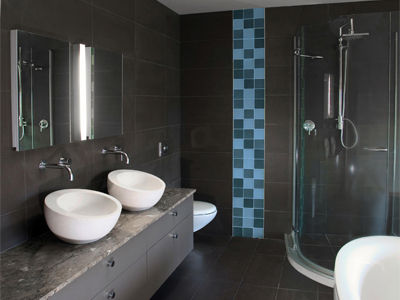 Bagno moderno / in legno / professionale / prefabbricato saniclass ... Esempio bagni moderni