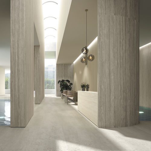 Pannello Per Interni Travertino Silver Bocciardato Laminam Per