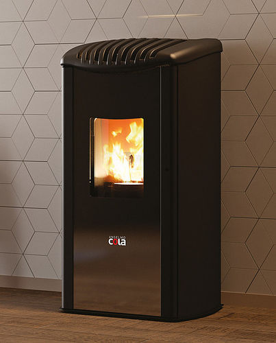 Stufa a pellet CLUB HERMETIC COLA GF WÄRMETECHNIK 5 kW 10 kW