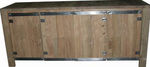 Credenza classica in tek riciclato FEROSI : 182x54x80 Indo Trading Premium