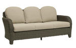 Divano da giardino moderno in resina intrecciata SUMMIT BROWN JORDAN