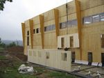 Edificio prefabbricato moderno ecologico per uffici  HMS Bausysteme