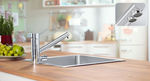 Miscelatore da cucina per uso professionale con circuito di acqua depurata WD 3010 Brita