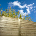 Recinzione da giardino in legno certificato (certificazione FSC) FENCEASY� PR�SERV�E Silverwood