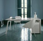 Scrivania per ufficio moderna laccata WORK & LOOK by Pagnon & Pelha�tre  Ligne Roset France