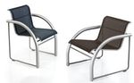 Sedia da giardino moderna con braccioli MATEO Richard Schultz