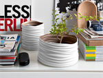 Vaso design originale in ceramica ISABEL Calligaris Italian home design since 1923