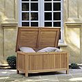 cassapanca da giardino / in teak - ALADIN