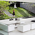 divano modulare / a / da giardino / per adulti - LAZY by Kris Van Puyvelde