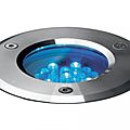 faretto a incasso / a pavimento / LED / da immersione - EGO MINI 15 RGB