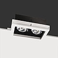 faretto in a incasso / da soffitto / alogeno / cardanico - BLACK BOX 2