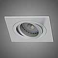 faretto da soffitto / in a incasso / da parete quadrata / LED - ZIO