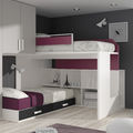 letto a castello ad angolo / per bambini unisex - TOUCH 45