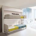letto a castello / scomparsa / a - LOLLISOFT IN by Giulio Manzoni & R&D Clei