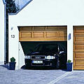 porta da garage sezionale / in legno - GSH