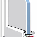 porta in PVC / d'entrata - KST