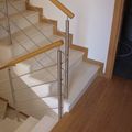 ringhiera di legno / in inox - ECOLINE