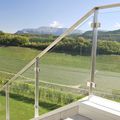 ringhiera in vetro / a pannelli - FLEXY/FLEXY INOX