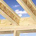 trave in legno / lamellare / in a I / con anima in OSB - FINNJOIST