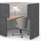 Postazione di lavoro individuale per uffici open space SINGLE BAY  BY PearsonLloyd  Bene