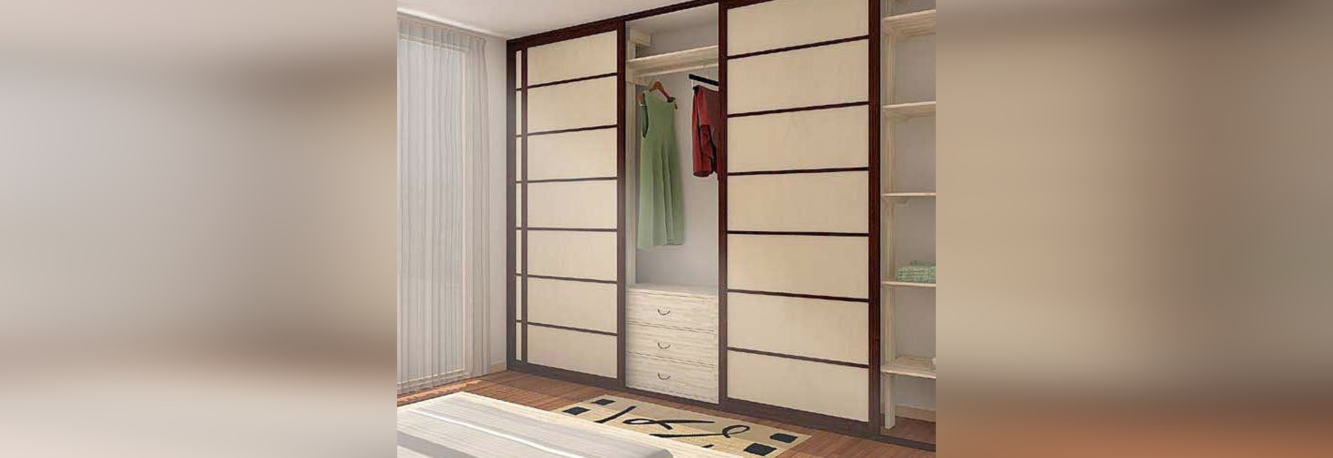 Porte scorrevoli stile giapponese cinius