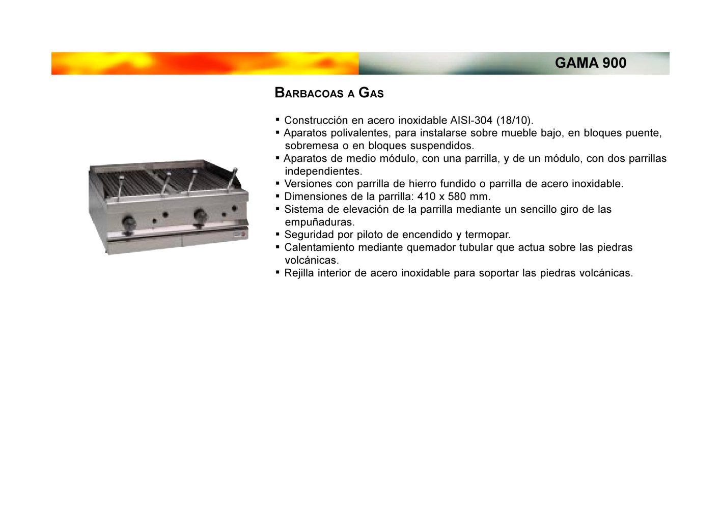 Barbacoas - FAGOR INDUSTRIAL