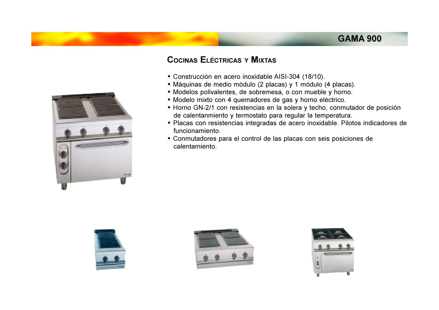 Cocinas Electrica - FAGOR INDUSTRIAL
