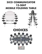SICO COMMUNICATOR CAFETERIA TABLES