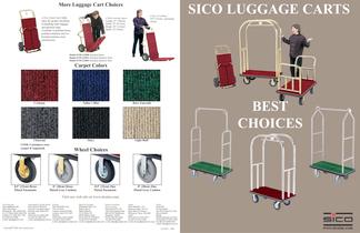 Sico Luggage Carts can Accomodate all Your Property Needs