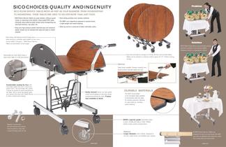 SICO ROOM SERVICE TABLES
