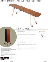 SICO SEMINAR TABLES