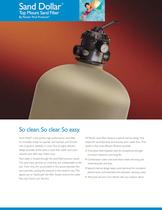 Sand Dollar� Top Mount Filter