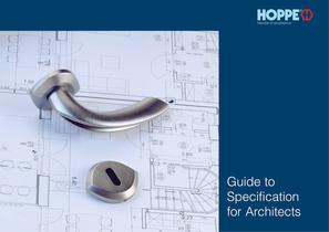 Guide to Specification for Architects