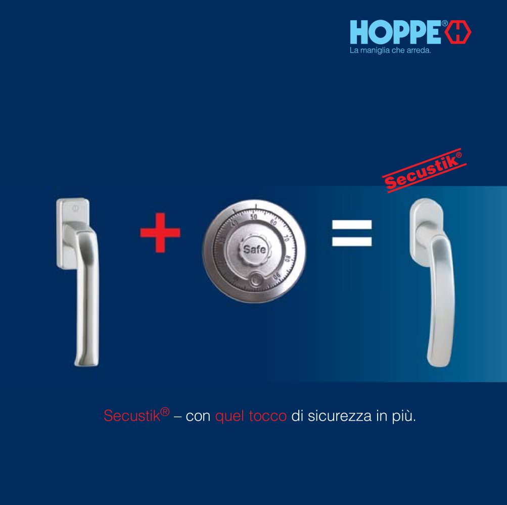 HOPPE Secustik&reg; - con quel tocco di sicurezza in pi&uacute; - HOPPE