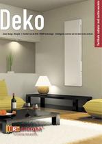 DEKO: Vertikale radiator met zachte warmte