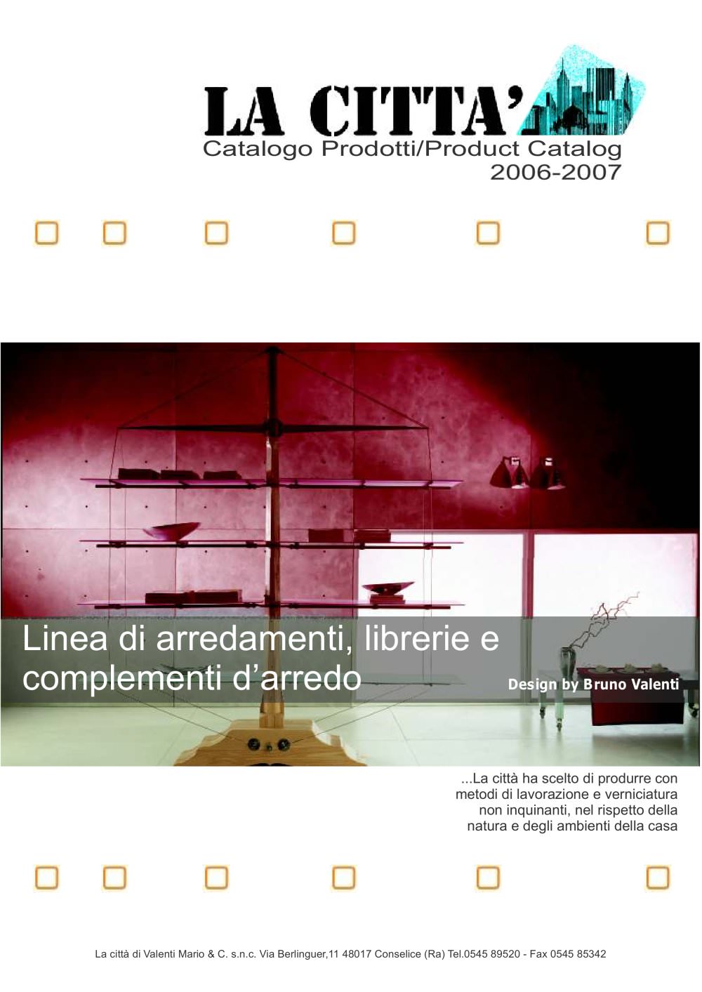 Catalogue - LA CITTA'