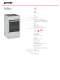 Gas cooker GI52108AW  	 