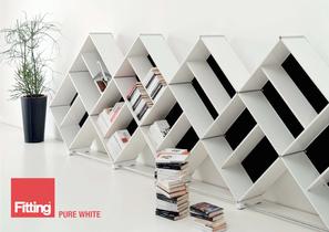 Fitting Pure White 2011 : the bookcase
