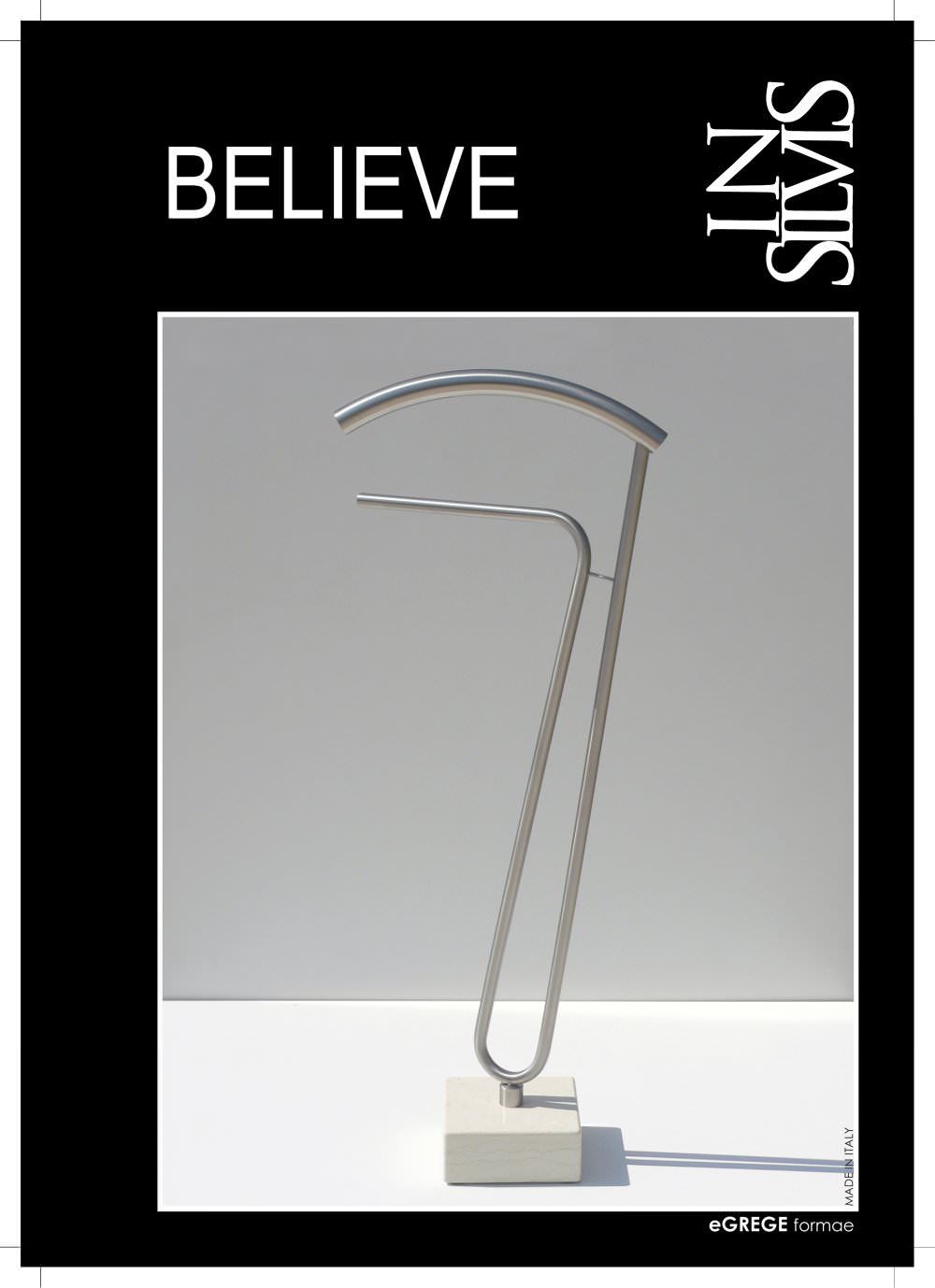 BELIEVE, servo muto e porta asciugamano - INSILVIS