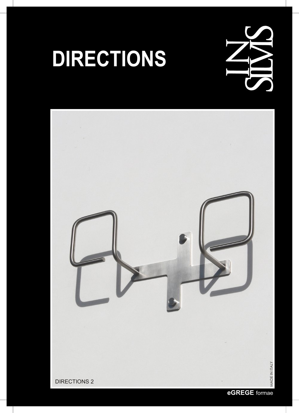 DIRECTIONS, appendiabiti da parete e reggi grucce - INSILVIS