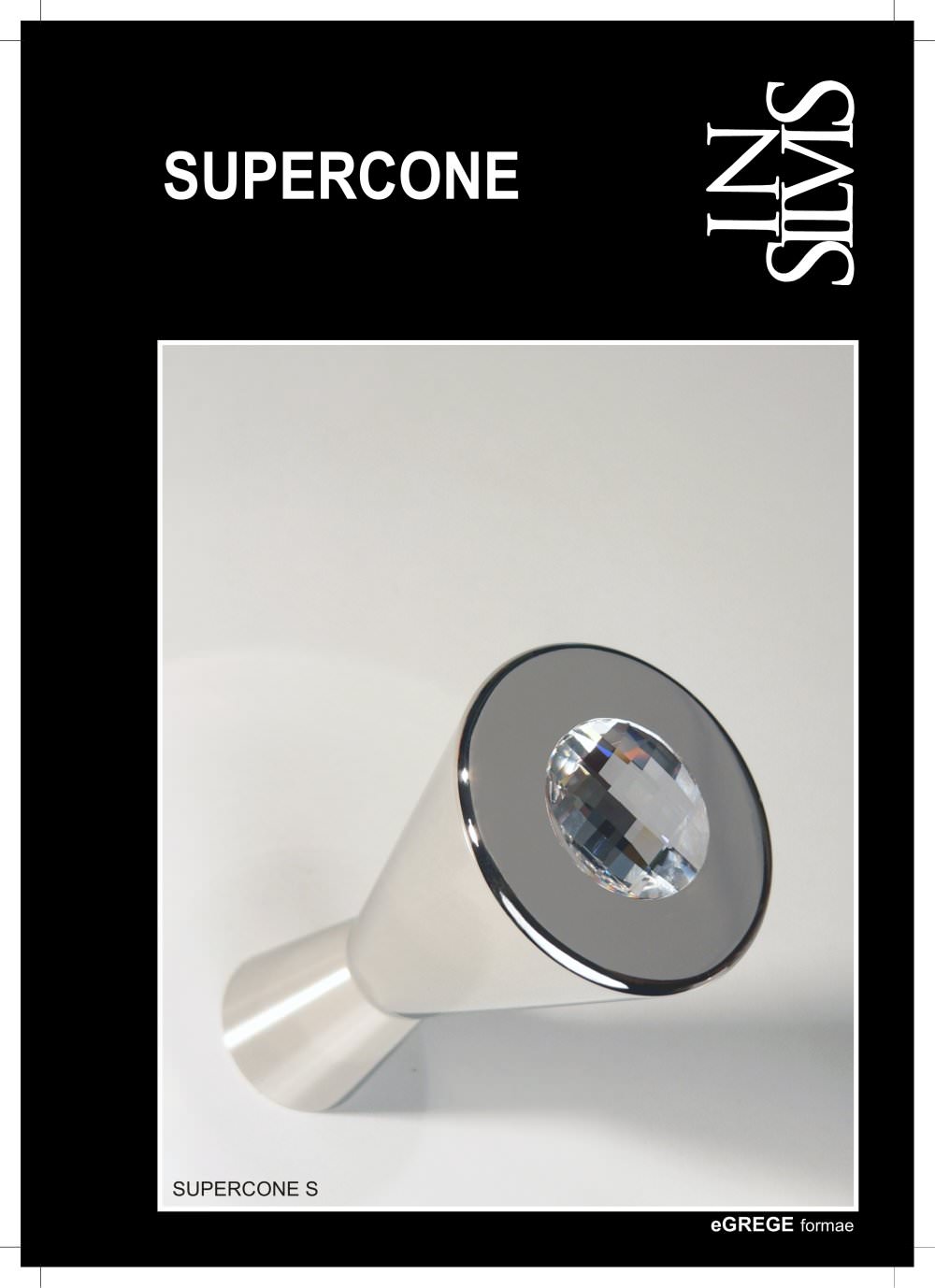 SUPERCONE, appendiabiti parete - INSILVIS