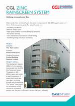 CGL�s standard zinc ventilated fa�ade