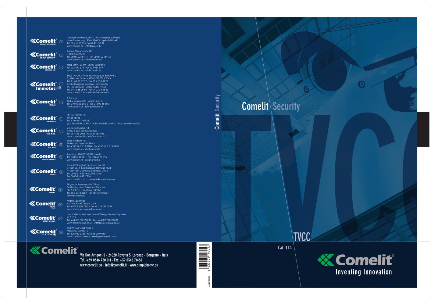 Catalogo TVCC - Comelit